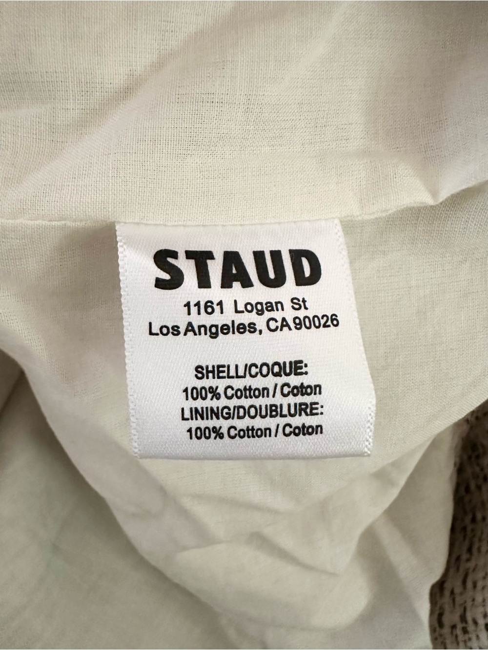 Staud Edie Boucle Tweed Scoop Back Mini Dress, Sz 6 - Picture 5 of 7